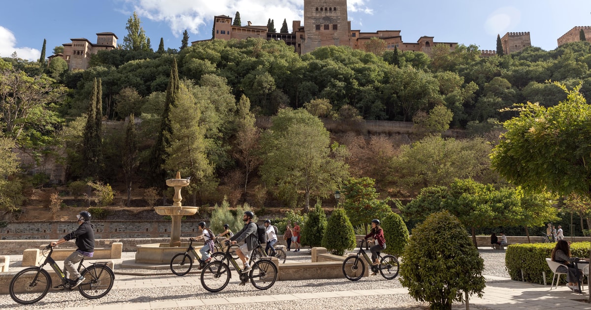 Grenade visite en vélo électrique de l'Albaicin et du Sacromonte