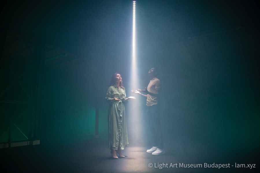 Budapest: Eintrittskarte für das Lichtkunstmuseum