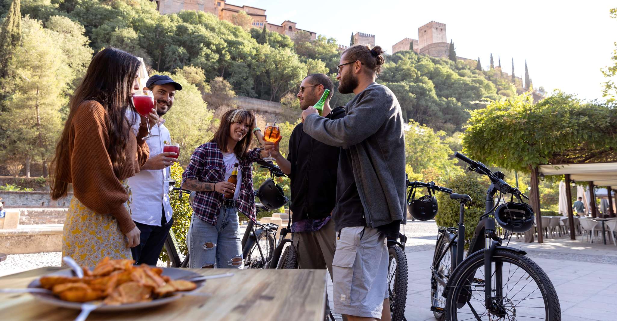 Granada, Highlights Tour by Electric Bike with Tapas Break - Housity