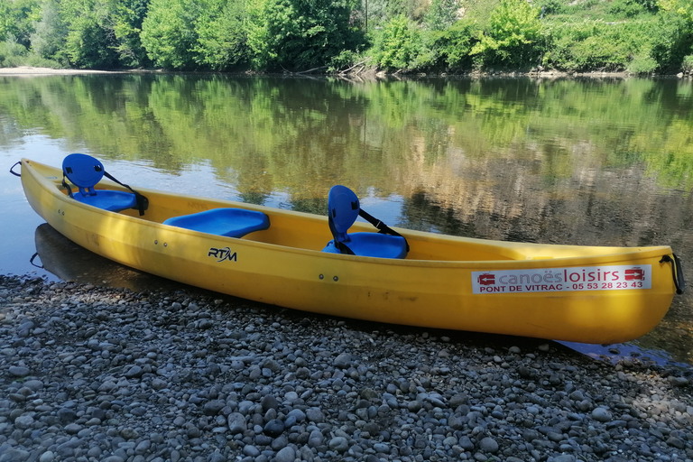 From Vitrac: Dordogne River Canoe Rental