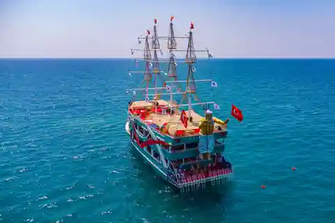 City of Side: All-Inclusive Boat Ride and Foam Party