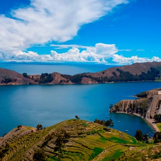 Z La Paz: 2-dniowa wycieczka do Isla del Sol i jeziora Titicaca