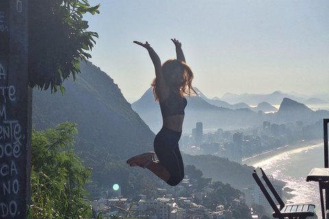 RIO DE JANEIRO:Zwei Brüder wandern und die Favela Vidigal erleben