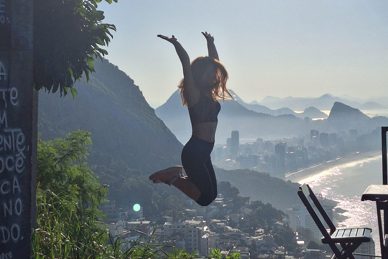 RIO DE JANEIRO:Zwei Brüder wandern und die Favela Vidigal erleben