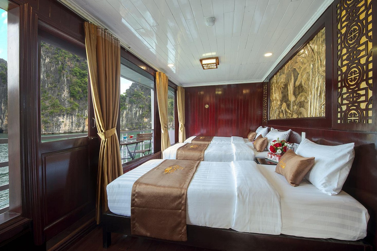 From Hanoi: 3-Day and 2-Night Cruise Stay at Bai Tu Long BayStandard Option