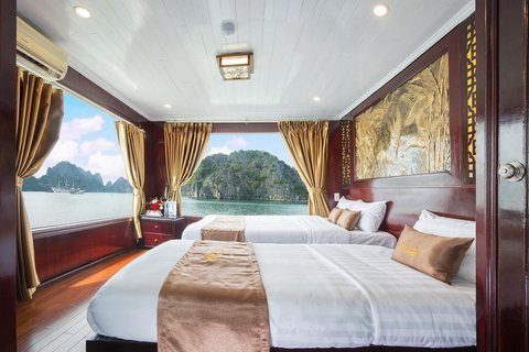 From Hanoi: 3-Day and 2-Night Cruise Stay at Bai Tu Long Bay Standard Option