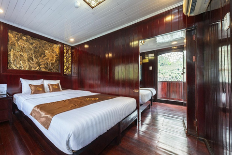 From Hanoi: 3-Day and 2-Night Cruise Stay at Bai Tu Long Bay Standard Option