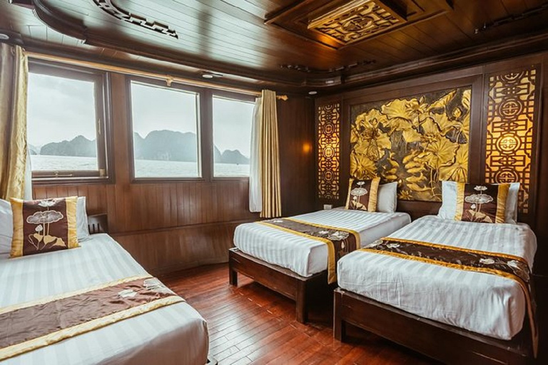 From Hanoi: 3-Day and 2-Night Cruise Stay at Bai Tu Long Bay Standard Option