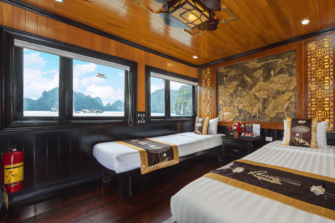 From Hanoi: 3-Day and 2-Night Cruise Stay at Bai Tu Long Bay Standard Option