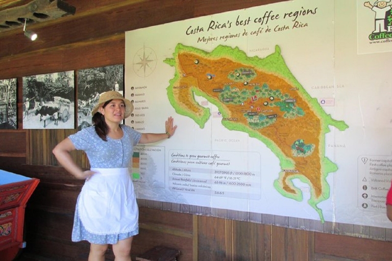 San José: koffieproductietour en proeverij