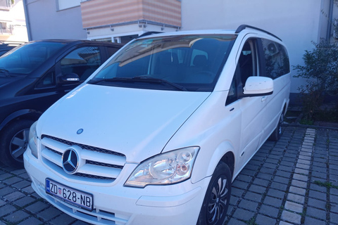 From Zadar: Private Transfer to Dubrovnik Airport