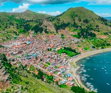 La Paz: viagem de dia inteiro para Copacabana e Isla del Sol