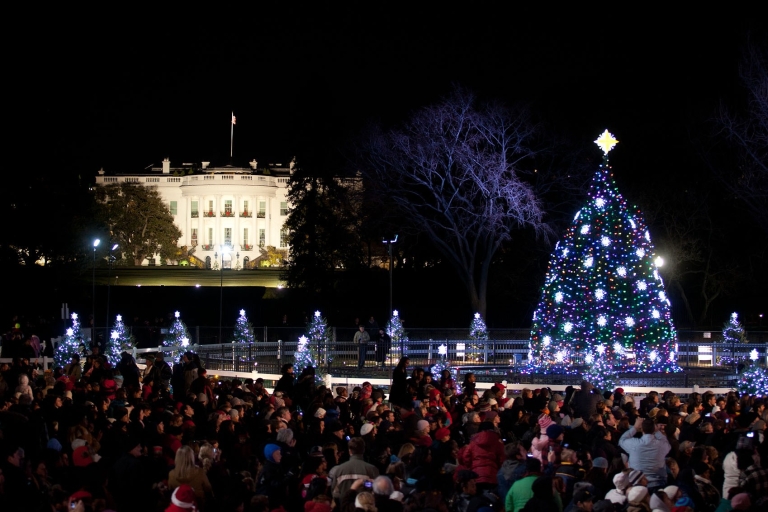 Washington, DC: 3-stündige nächtliche Bustour durch die WeihnachtsbeleuchtungWashington DC & Annapolis: Sightseeing-Tour zu den Weihnachtslichtern