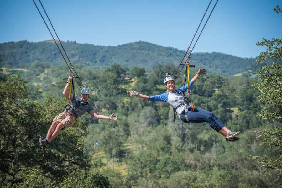 Santa Margarita: Zipline-Abenteuer mit 6 verschiedenen Ziplines. Foto: GetYourGuide