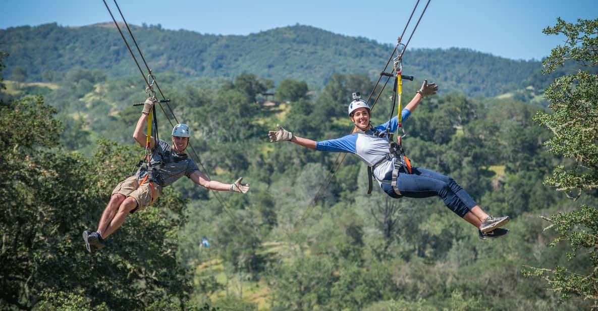 Santa Margarita Zipline Adventure with 6 Different Ziplines GetYourGuide