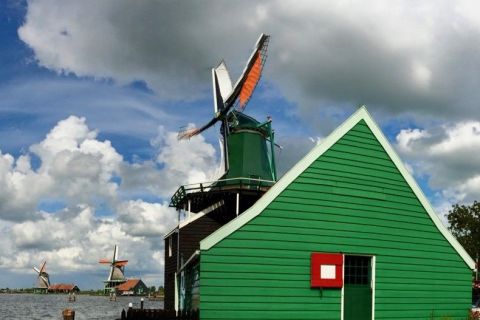 Zaanse Schans et ses moulins : visite en petit groupe