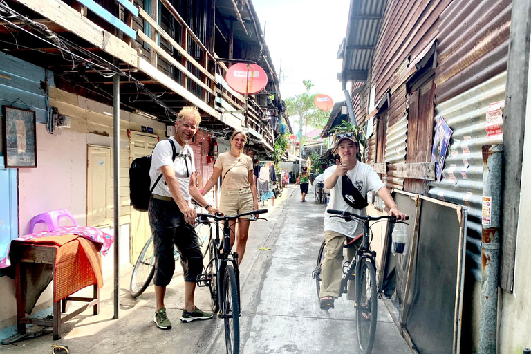 Bangkok: Cykeltur till bakgator och dolda pärlor3-timmars standardalternativ