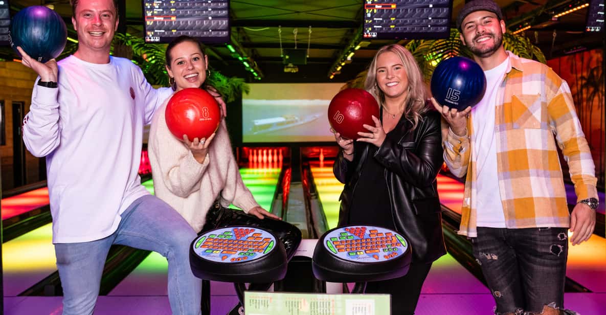 Impressie van Amsterdam: LED Bowling Experience