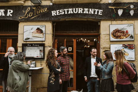 Saint-Sébastien : visite des pintxos et des vins avec 5 dégustations