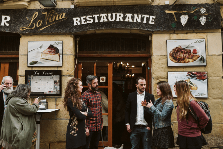 Saint-Sébastien : visite des pintxos et des vins avec 5 dégustations