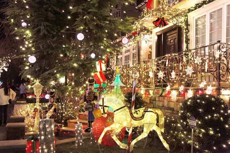 From Manhatann: Dyker Heights Lights Bus Tour | GetYourGuide