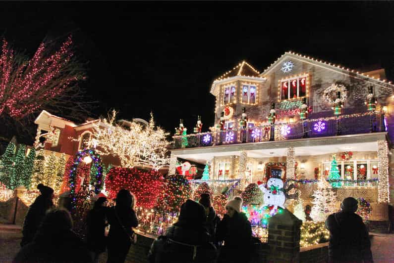 From Manhatann Dyker Heights Lights Bus Tour GetYourGuide