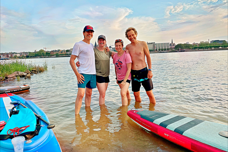 Mainz: Stand Up Paddling Tour auf dem Rhein