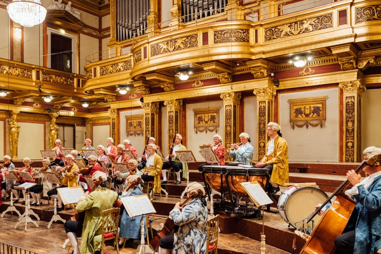 Wiedeń: koncert mozartowski z kolacją i przejażdżką powozemWiedeń: koncert w Złotej Sali