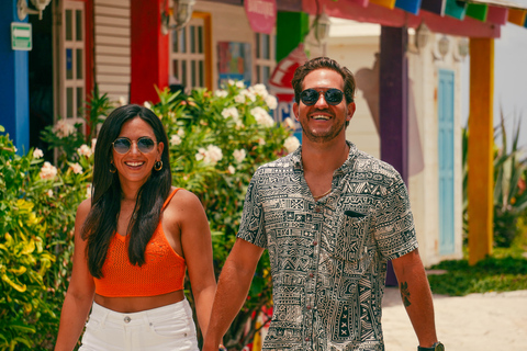 De Cancún: excursion d'une journée en plongée avec tuba et en bateau sur la plage à Isla Mujeres