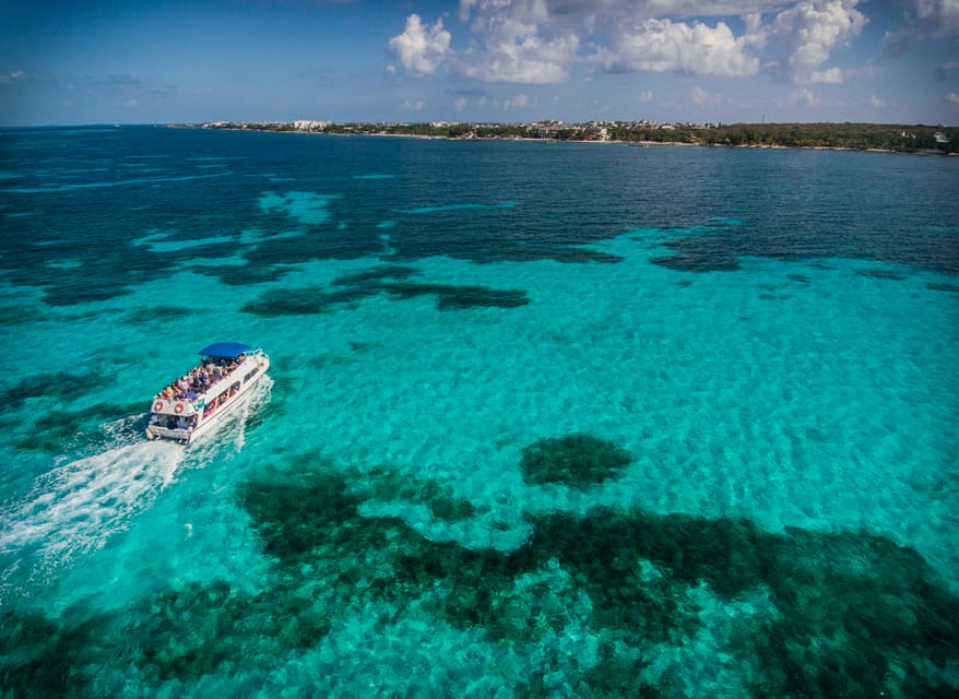 From Cancun Isla Mujeres Snorkeling Beach Boat Day Tour