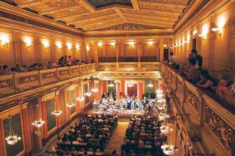 Wenen: Mozartconcert in de Brahms-Saal