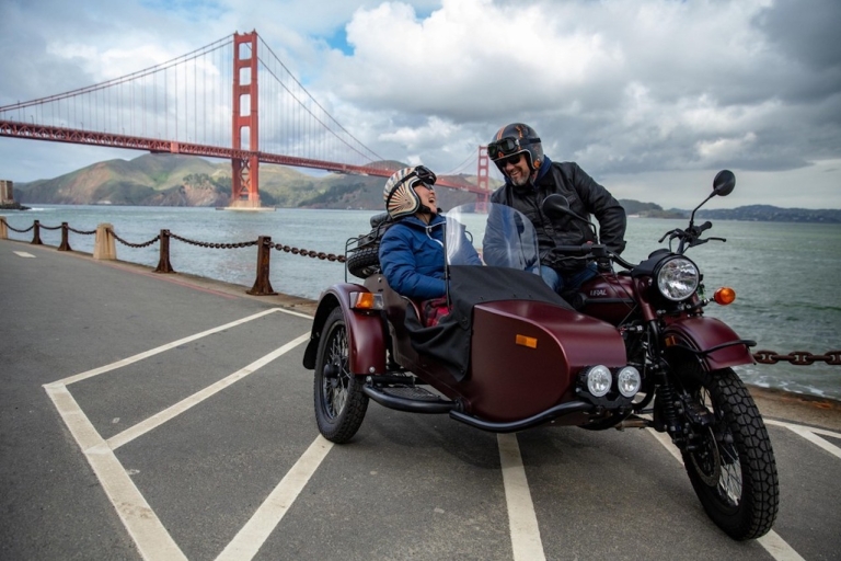 San Francisco: Rides by me Visites classiques en side-carSan Francisco : visite guidée en side-car vintage