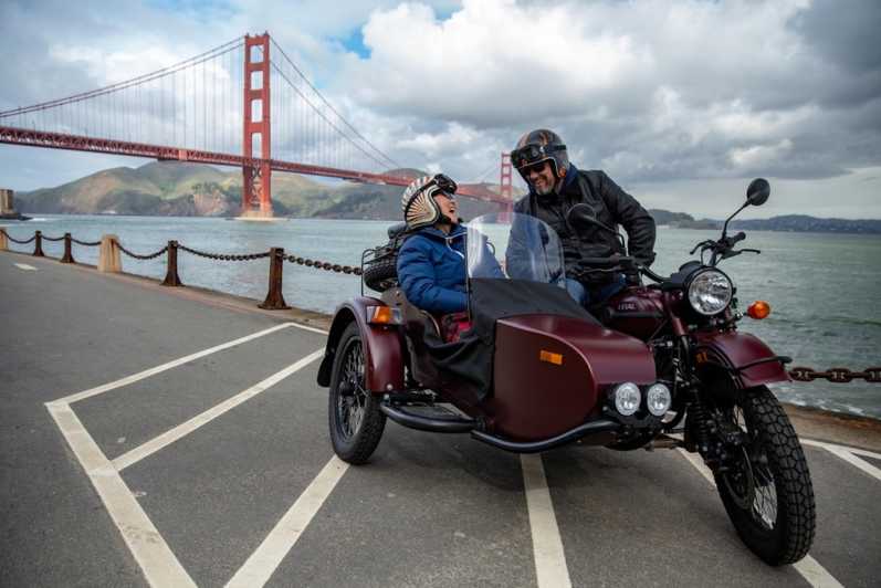 San Francisco: City Sunset Tour by Vintage Sidecar