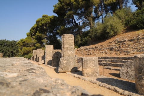 Van Athene: privé dagtocht naar het oude OlympiaTour met gelicentieerde gids