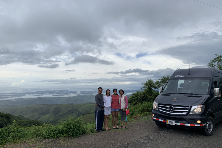 Shared Shuttle: Monteverde to Manuel AntonioShared Shuttle