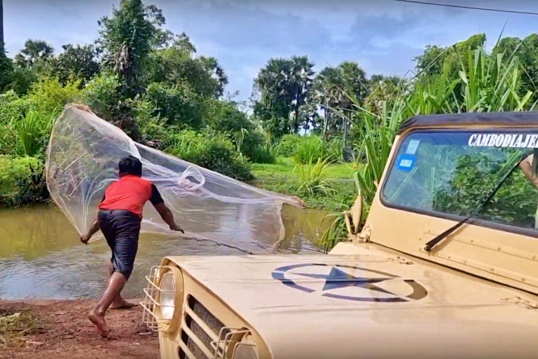 Siem Reap: Kompong Khleang drijvend dorp Jeep & boottocht