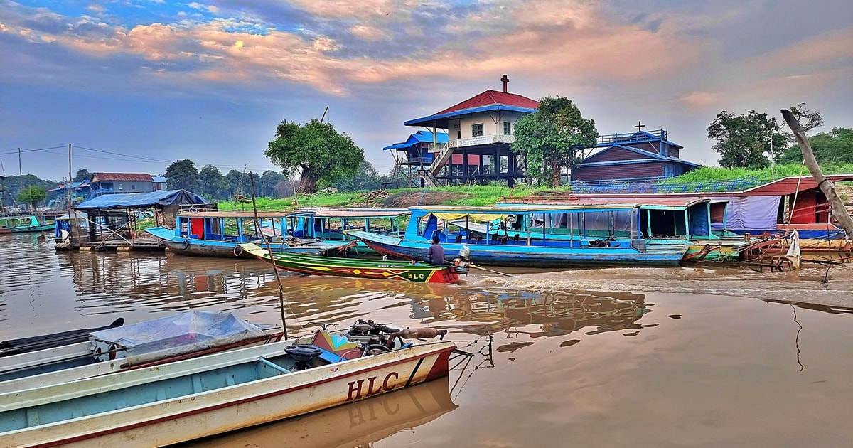 Siem Reap Kompong Phluk Floating Village Jeep and Boat Tour GetYourGuide