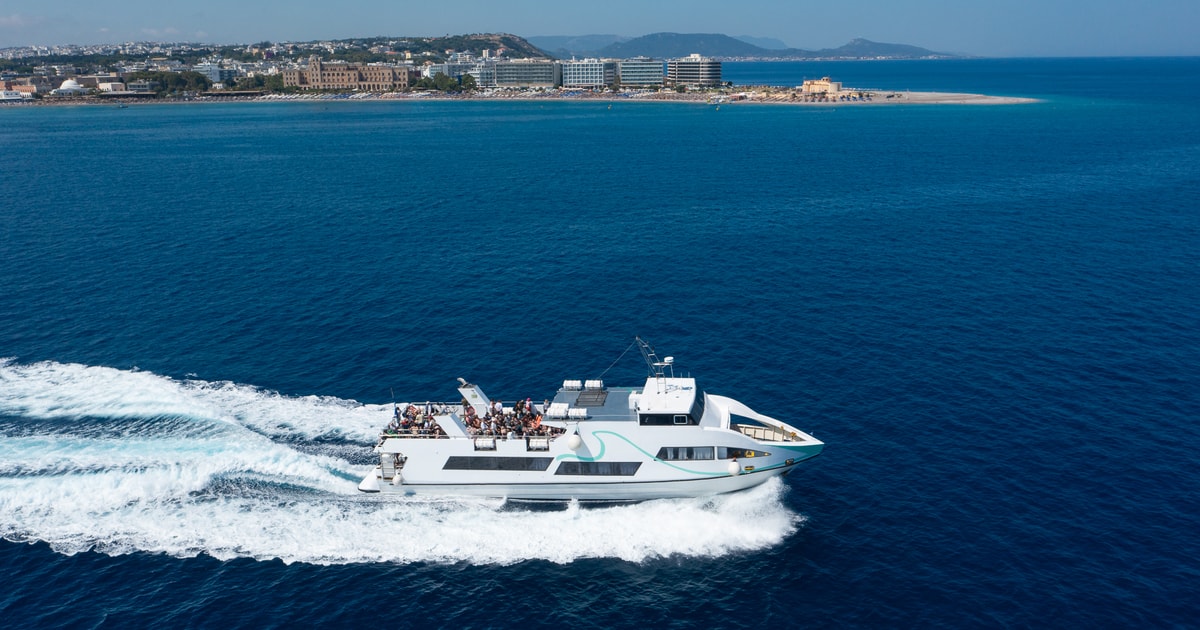 Rhodes Speedboat Trip to Symi with Free Time to Explore GetYourGuide