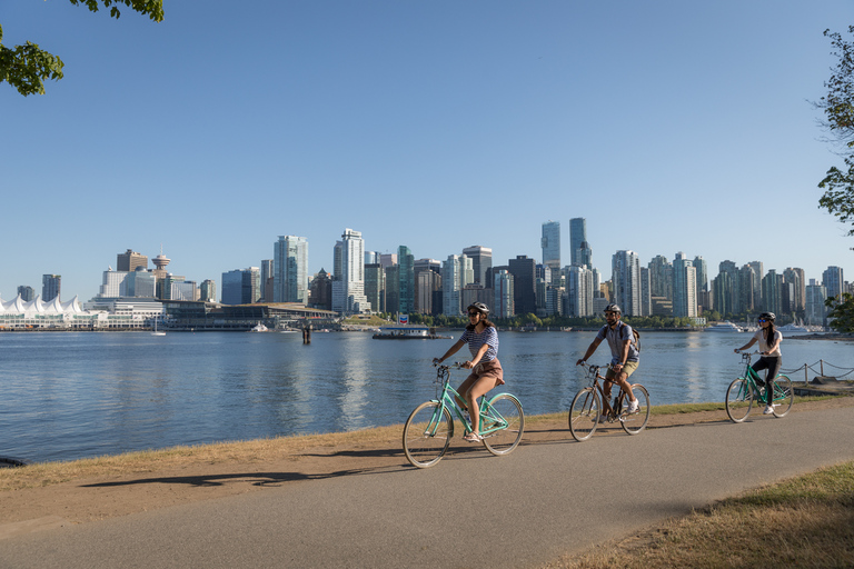 Vancouver : Visite à vélo du parc Stanley avec guide local