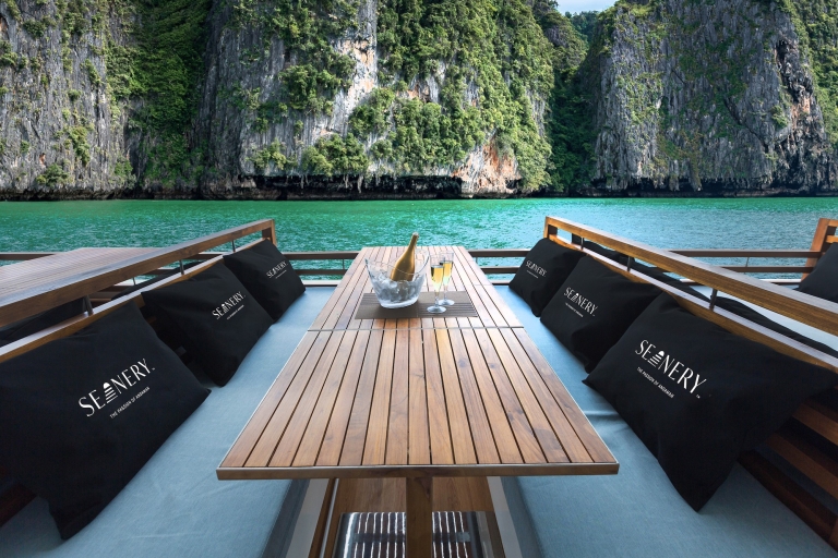 Phuket : croisière de luxe au coucher du soleil sur l'île James BondOption prise en charge dans les hôtels de Phuket