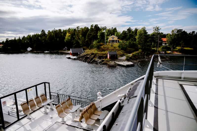 oslo fjord sightseeing cruise by electric boat