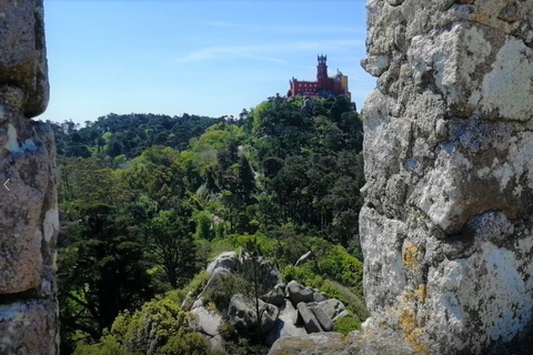 Sintra: Tour privato al Palazzo Pena e alla RegaleiraDa Lisbona o Cascais: tour privato di Sintra di un&#039;intera giornata