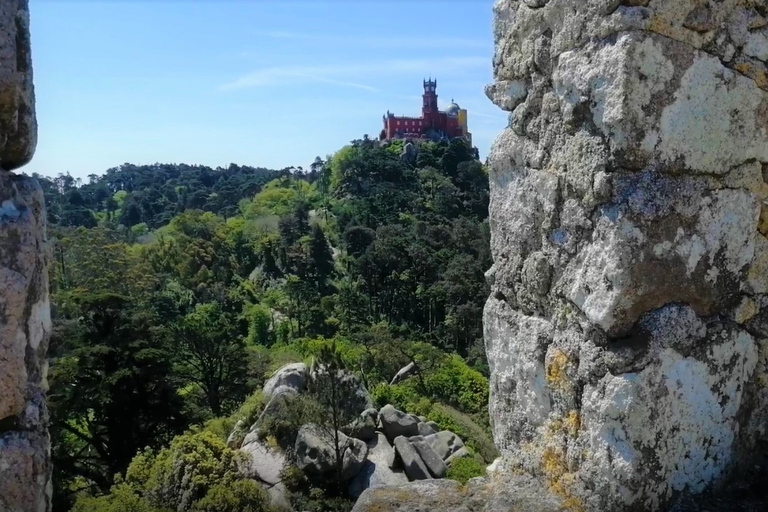 Sintra: Tour privato al Palazzo Pena e alla RegaleiraDa Lisbona o Cascais: tour privato di Sintra di un&#039;intera giornata