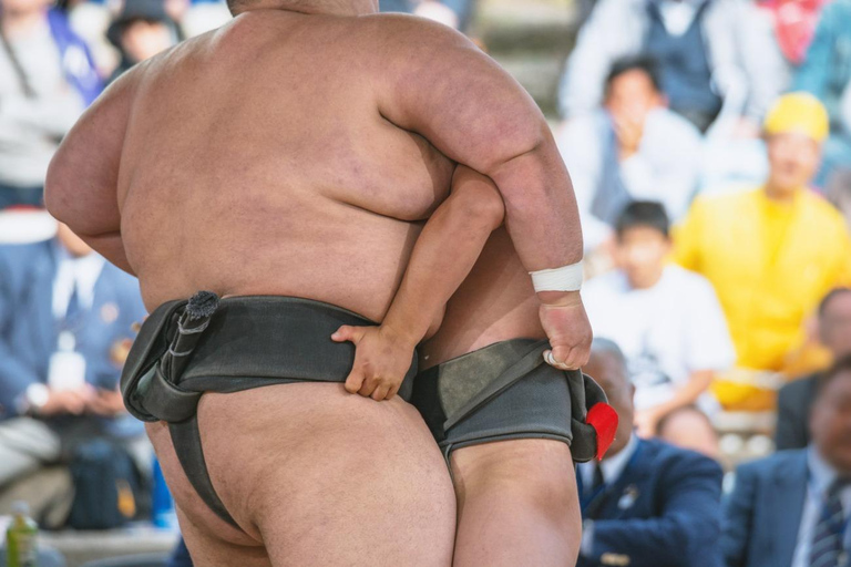 Tokyo: Sumo Tour with Match Entry Ticket C-class seat