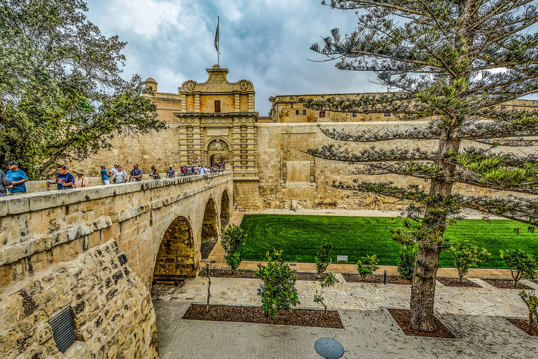 Malta: Highlights of Malta &amp; Mdina heldagstur med lunchMed engelsktalande guide