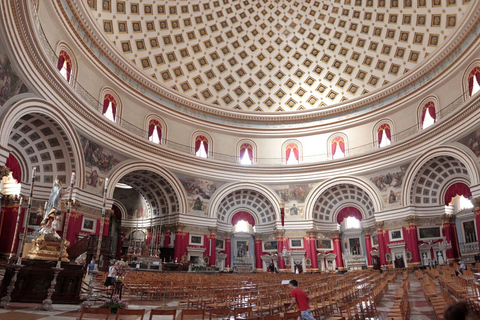 Malta: Tour di un giorno con pranzo di Malta e MdinaCon guida in lingua inglese