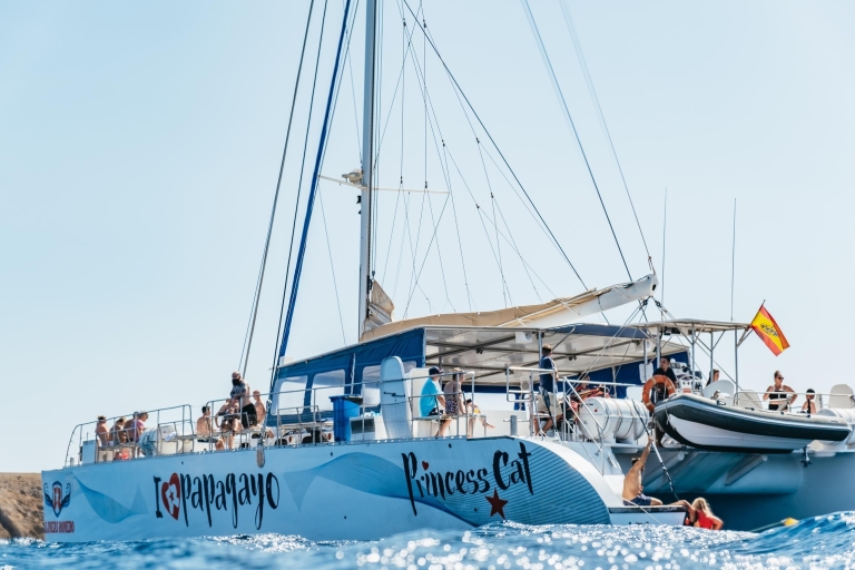 Lanzarote: tocht met catamaran naar de Papagayo-stranden