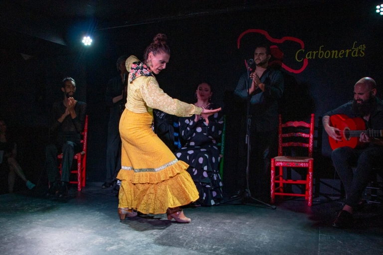 Madrid : visite à pied de tapas et spectacle de flamenco
