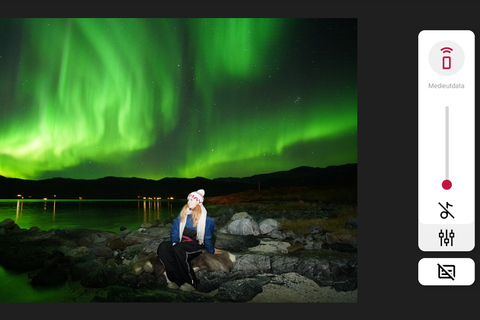 Tromsø: Tour da aurora boreal com retrato profissional gratuito