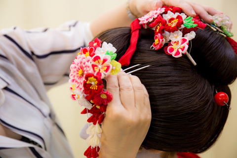 Kioto: Maiko Makeover de 2 horas y sesión de fotos